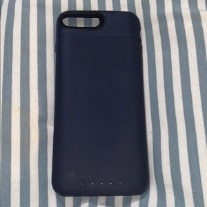 Navy iPhone 6 Plus Mophie juice pack case!